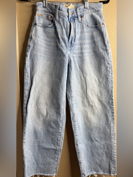 Madewell Denim - Madewell Light Wash High-Rise Straight‎ Jeans